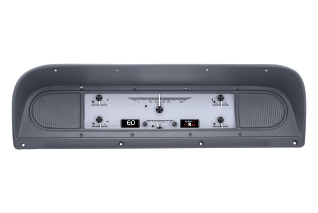 1967-72 Ford Pickup HDX System, Silver Face