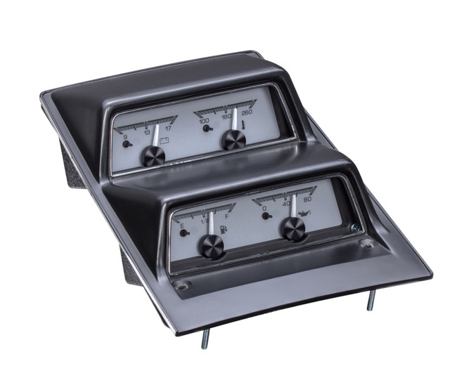 1968 Chevy Camaro W/Console Gauges HDX System, Silver Face
