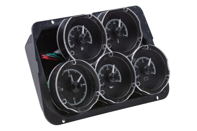 1968-77 Chevy Corvette HDX System, Black Face
