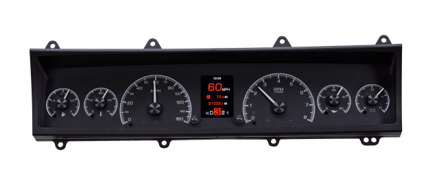 1969-76 Chevy Nova HDX System, Black Face