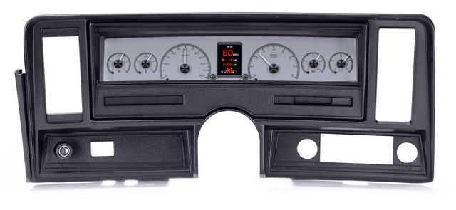 1969-76 Chevy Nova HDX System, Silver Face