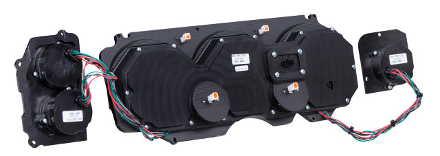 1970-72 Chevy Chevelle Ss HDX System, Black Face