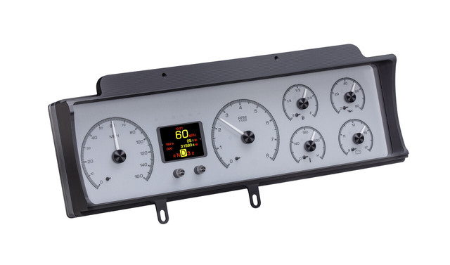 1970-72 Chevy Malibu HDX System, Silver Face