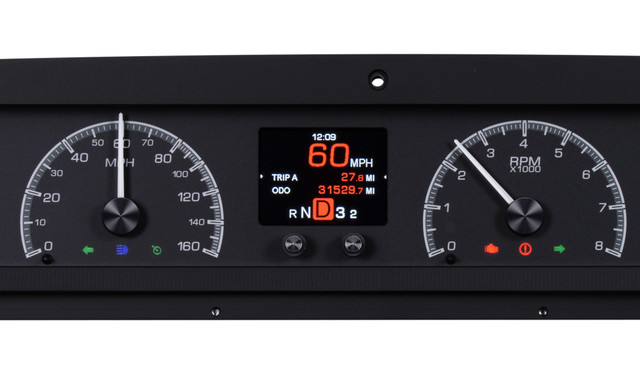 1971-76 Chevy Caprice/Impala HDX System, Black Face