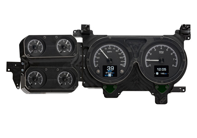 1973-87 Chevy/GMC Pickup HDX System, Black Face