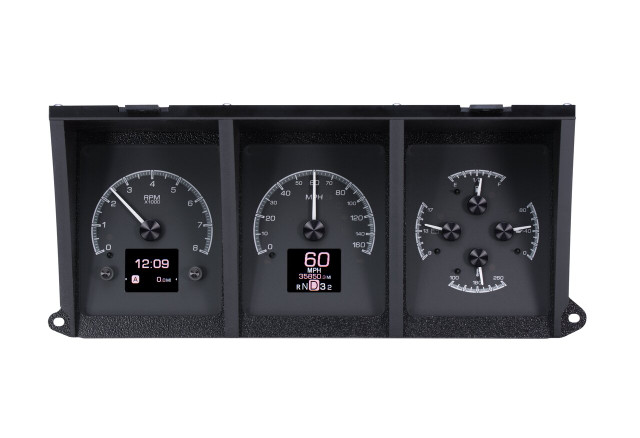 1973-79 Ford Pickup HDX System, Black Face