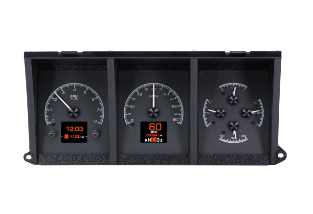 1973-79 Ford Pickup HDX System, Black Face