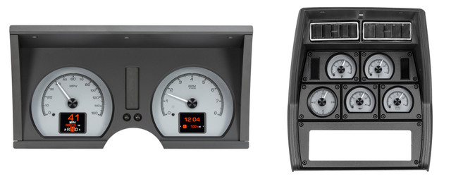 1978-82 Chevy Corvette HDX System, Silver Face