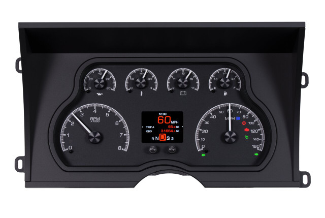 1988-94 Chevy/GMC Pickup HDX System, Black Face