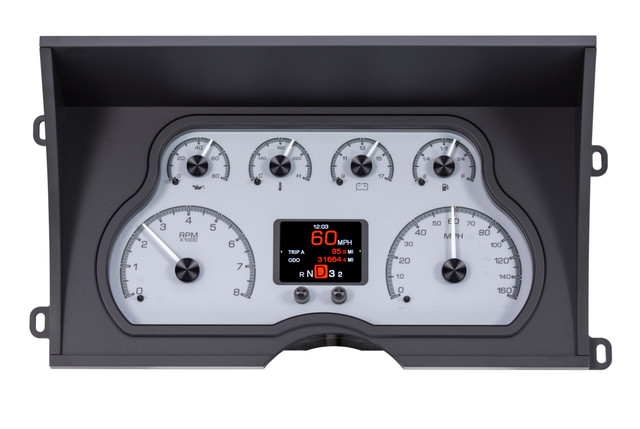1988-94 Chevy/GMC Pickup HDX System, Silver Face