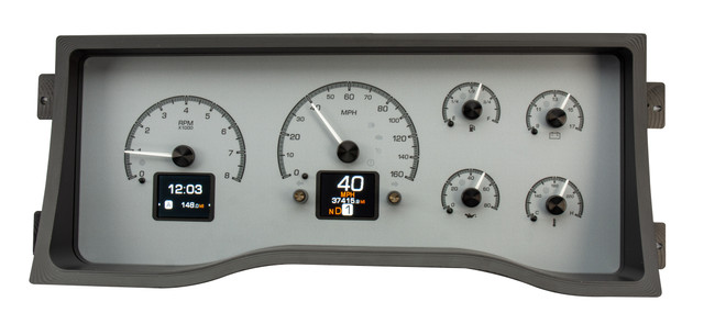 1995-98 Chev/GMC Pickup HDX System, Silver Face