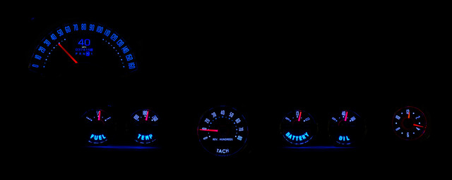 1953-57 Chevy Corvette RTX Instrument System