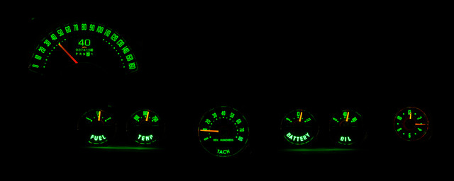 1953-57 Chevy Corvette RTX Instrument System