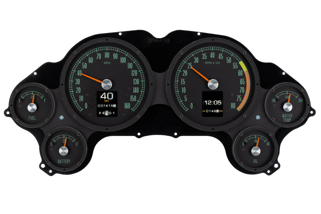 1963-67 Chevy Corvette ('65-67 Style) RTX Instrument System