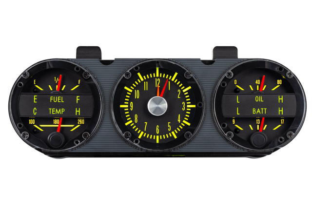 1967 Chevy Camaro W/ Center Console Gauges RTX Instrument System