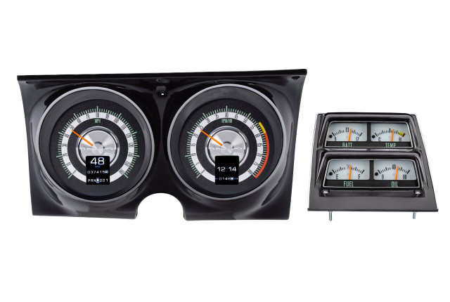 1968 Chevy Camaro W/ Center Console Gauges RTX Instrument System