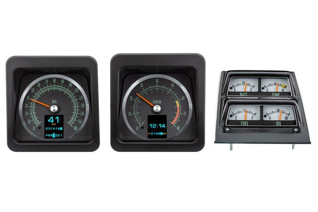 1969 Chevy Camaro W/ Center Console Gauges RTX Instrument System