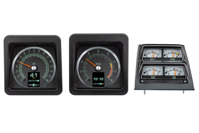 1969 Chevy Camaro W/ Center Console Gauges RTX Instrument System