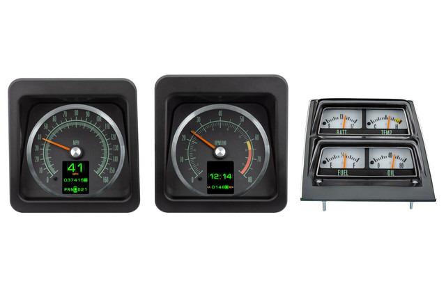 1969 Chevy Camaro W/ Center Console Gauges RTX Instrument System