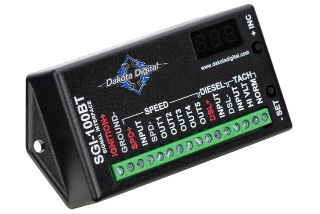 Speed, Tach And Diesel Signal Interface, Bluetooth
