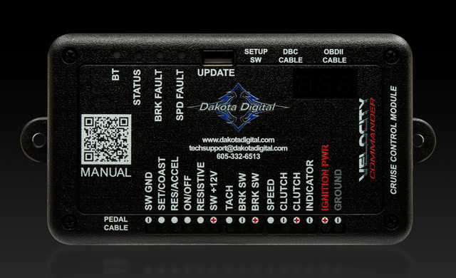 Velocity Commander Cruise Control Dbw W/ Obdii Harness Only