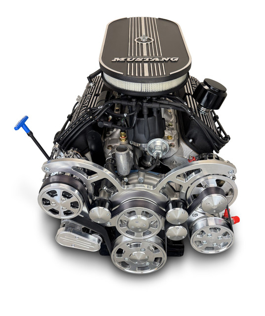 347 c.i. Mustang Edition Ford Compatible - TKX Manual Transmission - EFI - Polished Kit