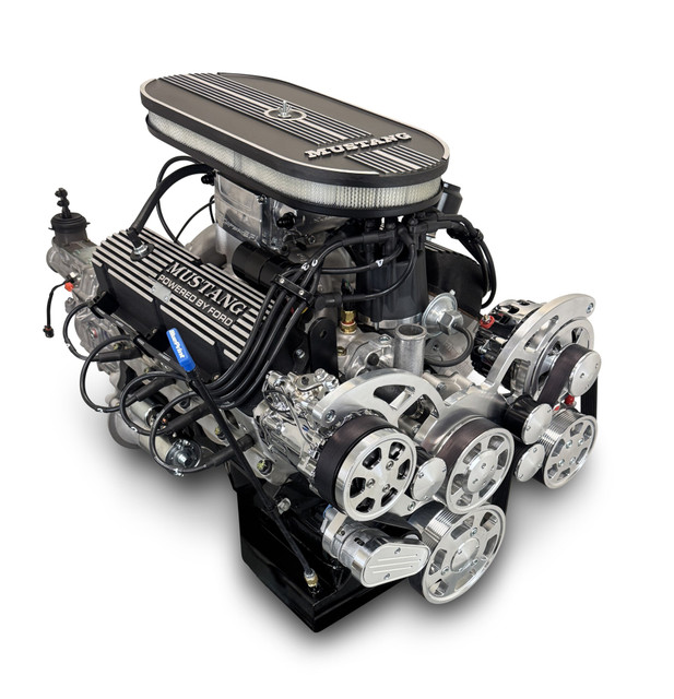 347 c.i. Mustang Edition Ford Compatible - TKX Manual Transmission - EFI - Polished Kit
