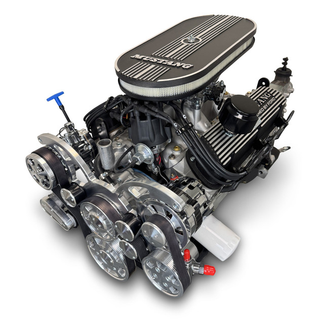 347 c.i. Mustang Edition Ford Compatible - TKX Manual Transmission - EFI - Polished Kit