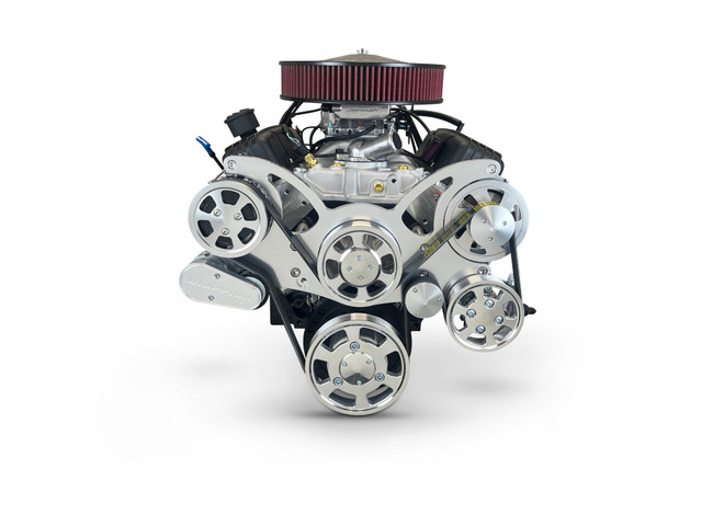 Truck Edition GM Compatible Builder Series - EFI - Polished Pulley Kit, Engine Complete Assembly, Gearstar Performance Transmissions