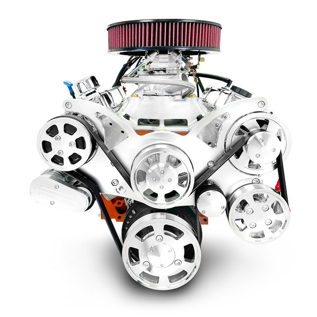 Standard Edition GM Compatible Builder Series - Carb - Polished Pulley Kit