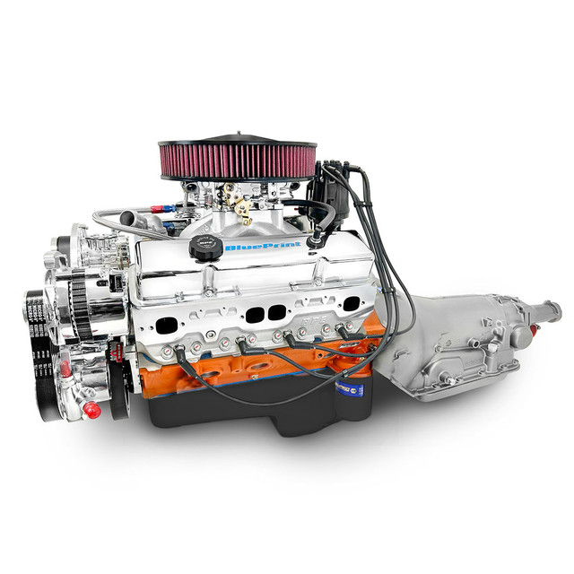 Standard Edition GM Compatible Builder Series - EFI - Polished Pulley Kit, Engine Complete Assembly, Gearstar Performance Transmissions