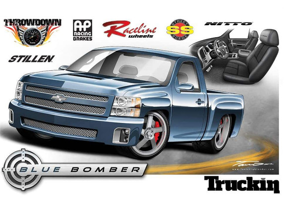 2011 Chevy Silverado - Project Blue Bomber Finale 2011 Chevy Silverado - Project Blue Bomber Finale