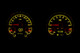 1947-53 Chevy/GMC Pickup HDX System, Black Face