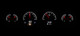 1964-67 Pontiac GTO/Tempest/Lemans HDX System, Silver Face