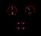1969 Chevy Camaro W/Console Gauges HDX System, Black Face