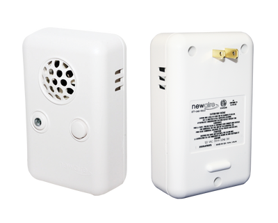 The Newaire Plugin Deodorizer works constantly to remove odors