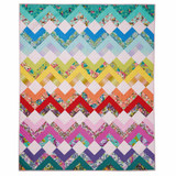 Log Cabin Block quilt perfect for Fat Quarter Bundles Log Cabin Block quilt perfect for Fat Quarter Bundles