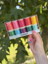 Wonderfil 40wt Rayon Splendor Thread set