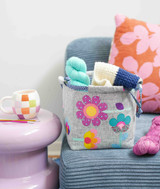 Cute little stitched dilly style pouch - 8in x 8in
Perfect for knitting, crochet, crafts