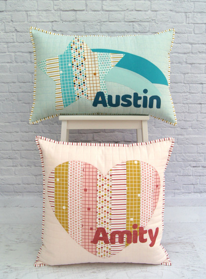 Personalise these pillows 