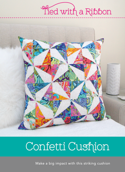 confetti cushion paper pattern