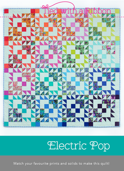 Electric Pop Quilt pattern