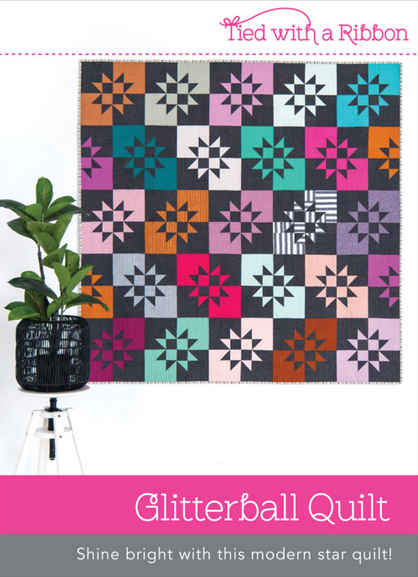 Glitterball Quilt - star inspired quilt