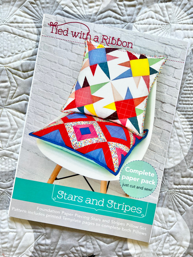 Stars and Stripes (Workshop Edition) Pillow Set Pattern