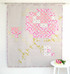 Viv's Rose Lap Quilt - pattern includes sizes for Lap Quilt, Wall Hanging and 2 Cushions