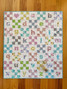 Alphabet Applique Liberty Baby Quilt Ready to Ship