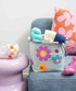 Cute little stitched dilly style pouch - 8in x 8in
Perfect for knitting, crochet, crafts