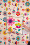 4 Sizes included -  Pillow – 15½in x 15½in (40cm x 40cm), Table Runner – 15½in x 60½in (40cm x 154cm), Baby Quilt – 45½in x 45½in (116cm x 116cm), Throw Quilt – 60½in x 75½in (154cm x 192cm)