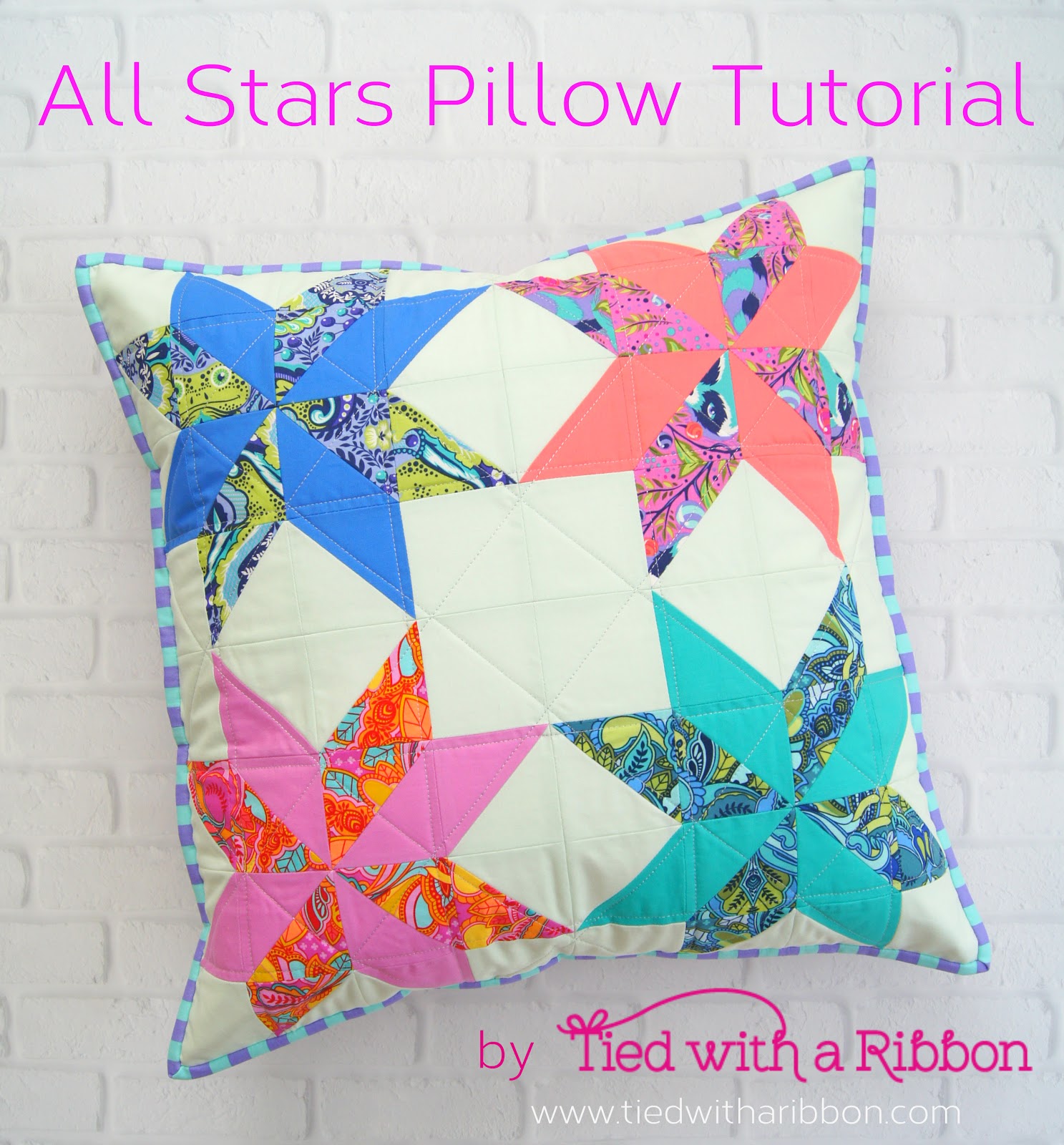 All Stars Pillow Tutorial