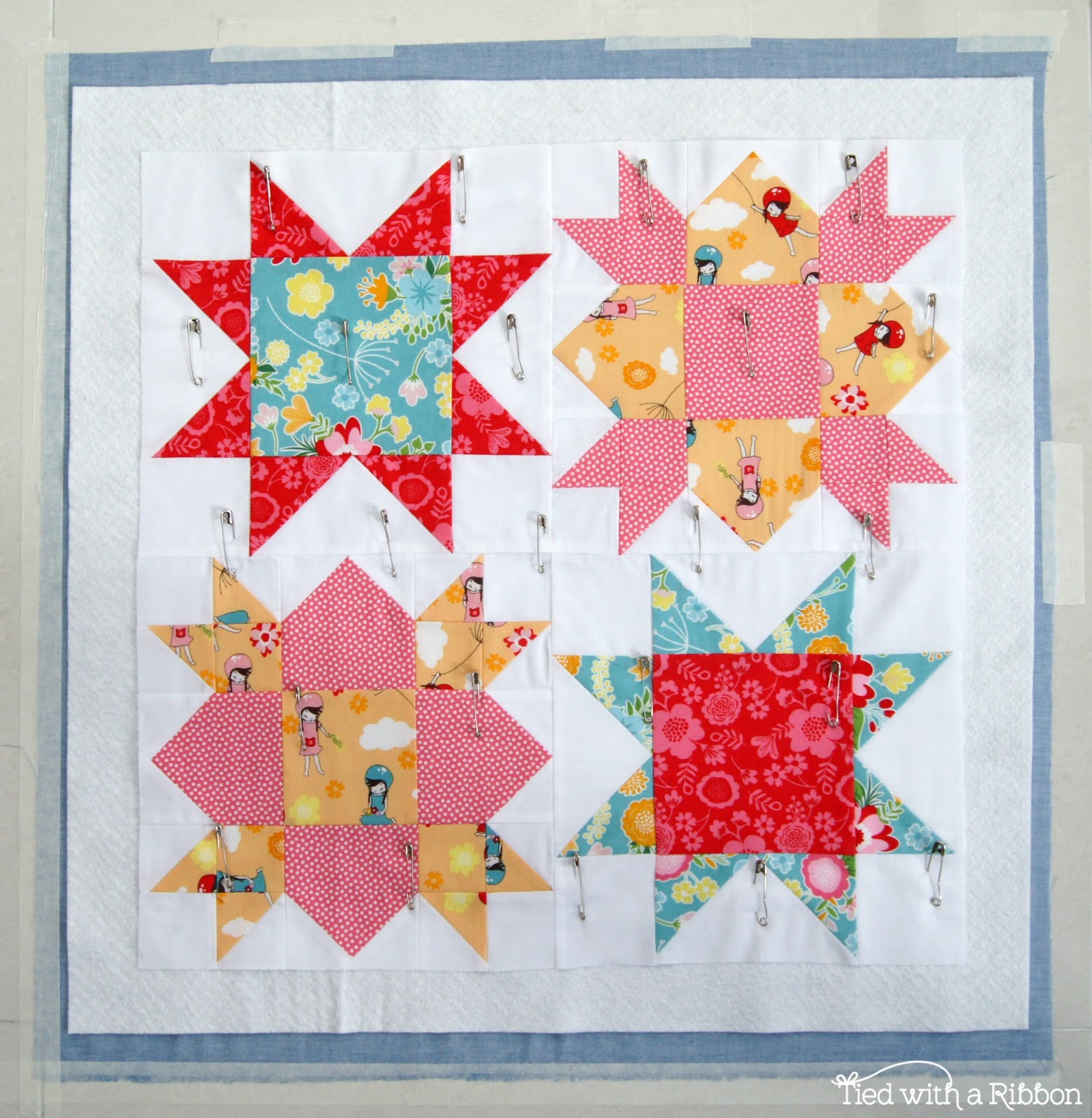 SANDWICHING YOUR QUILT